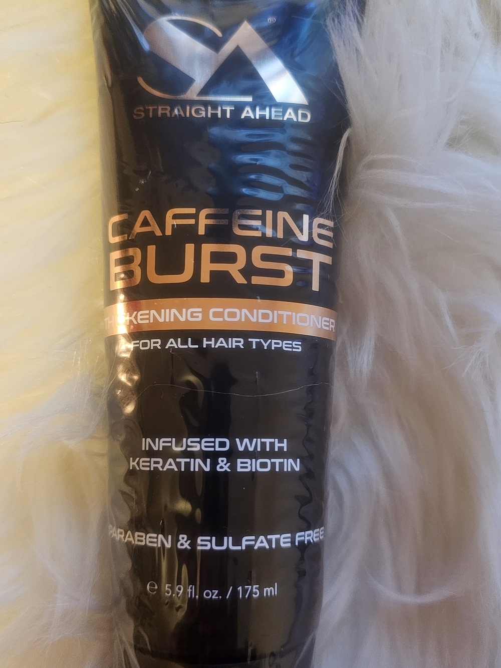 Straight Ahead Caffeine Burst Thickening Conditioner - Black